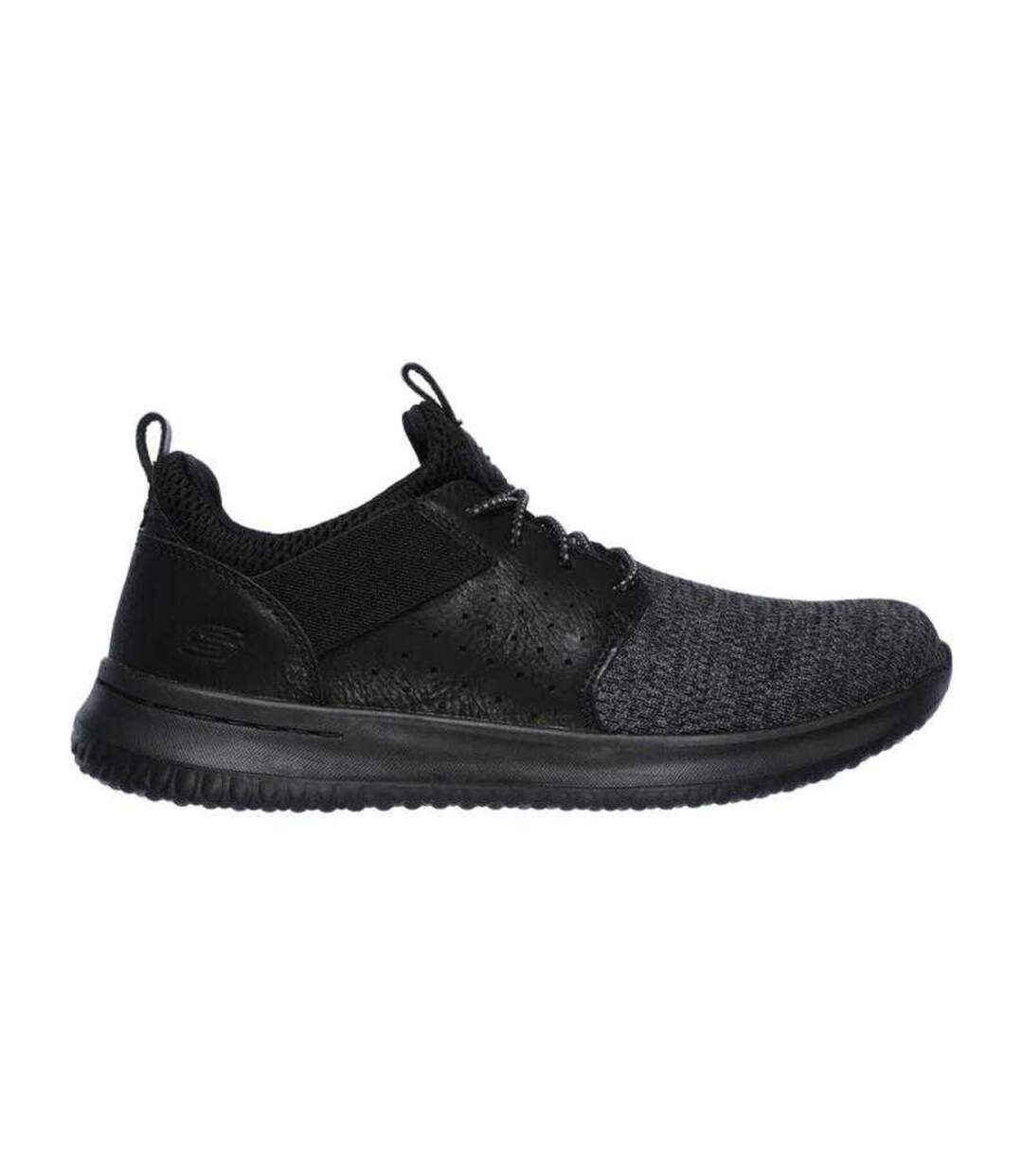 Baskets Delson Camben Homme Noir Skechers-1