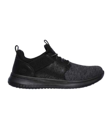 Baskets Delson Camben Homme Noir Skechers