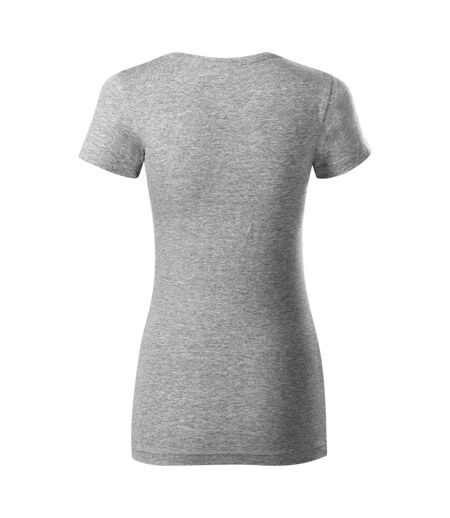 T-shirt Glance Femme Gris Malfini