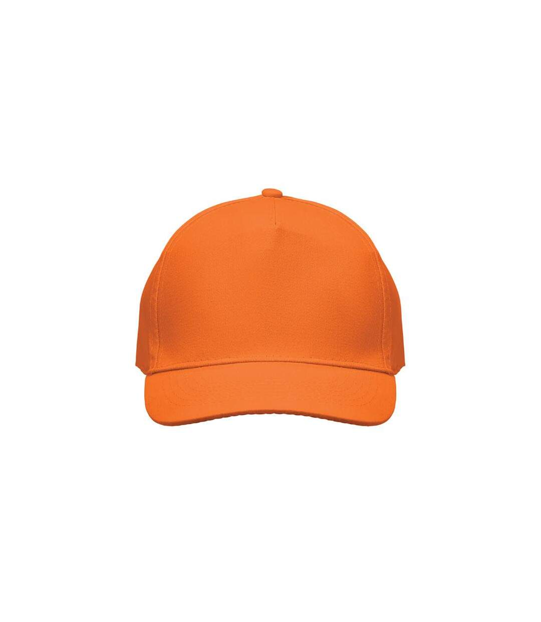 Sunny 5 Panel Baseball Cap Orange MidOcean-4