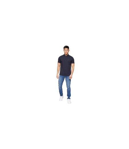 Jean Malcom Homme Bleu Crosshatch