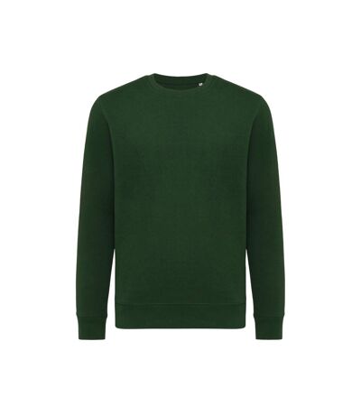 Unisex adult etosha recycled cotton lightweight sweatshirt forest green Iqoniq