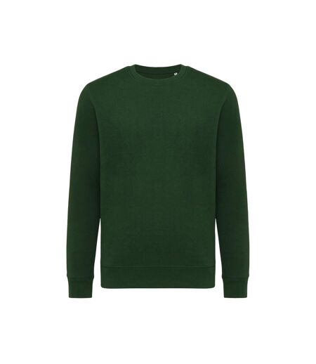 Unisex adult etosha recycled cotton lightweight sweatshirt forest green Iqoniq