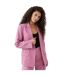 Dorothy Perkins Womens/Ladies Straight Blazer (Pink) - UTDP1673