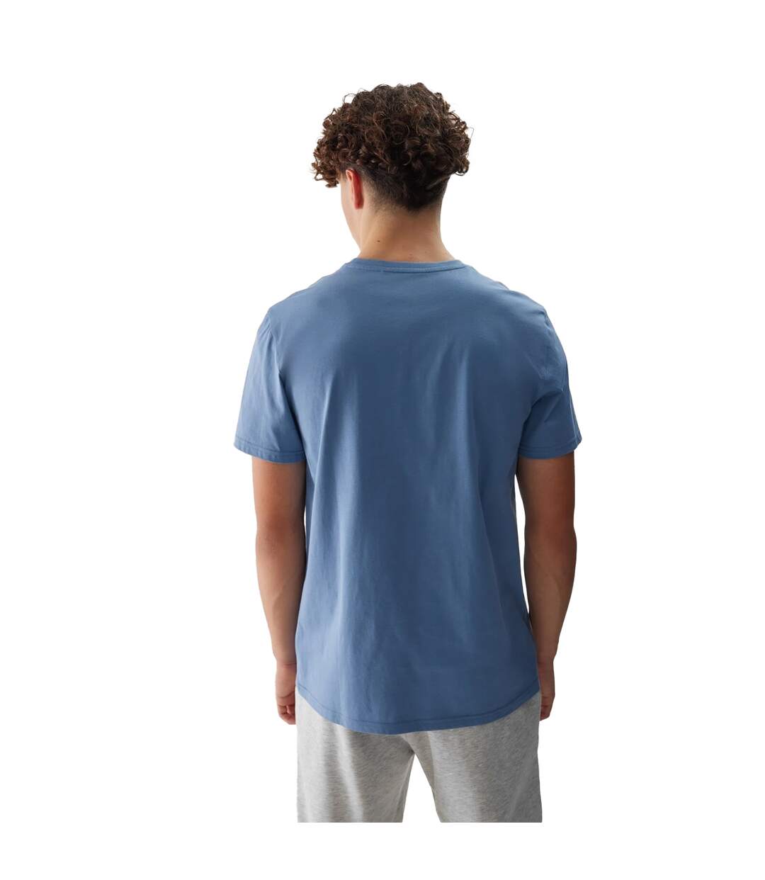 T-shirt Motif/style Logo Homme Denim 4F-3