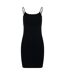 Robe Femme Noir Build Your Brand-2
