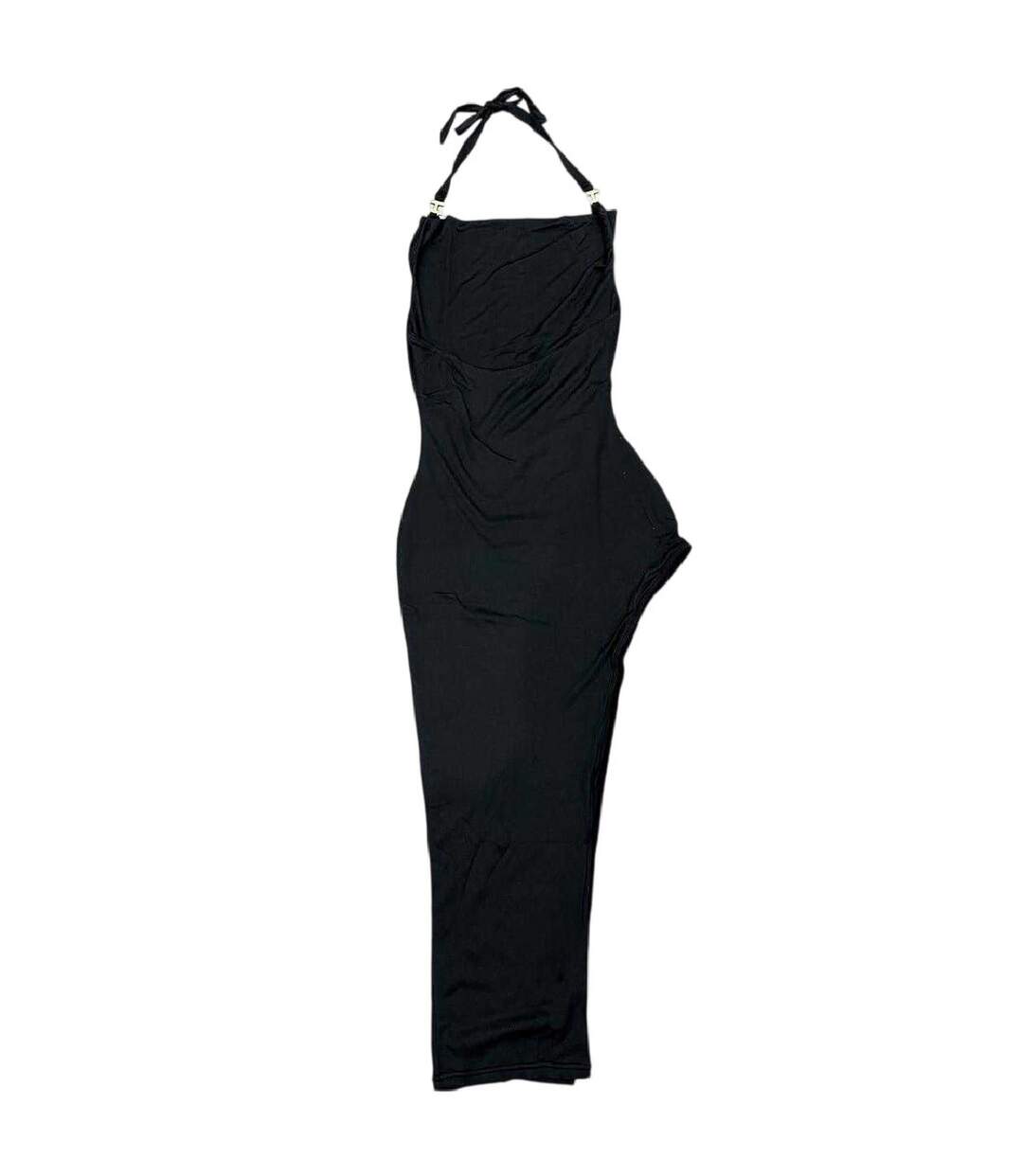 Robe Longue Femme Noir Honeyz-2