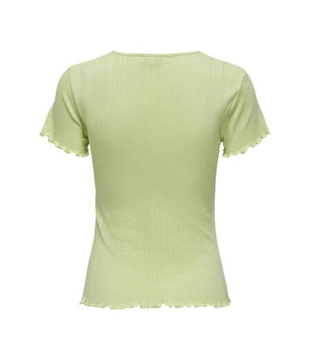 T-shirt Vert Femme JDY Salsa Life - XS