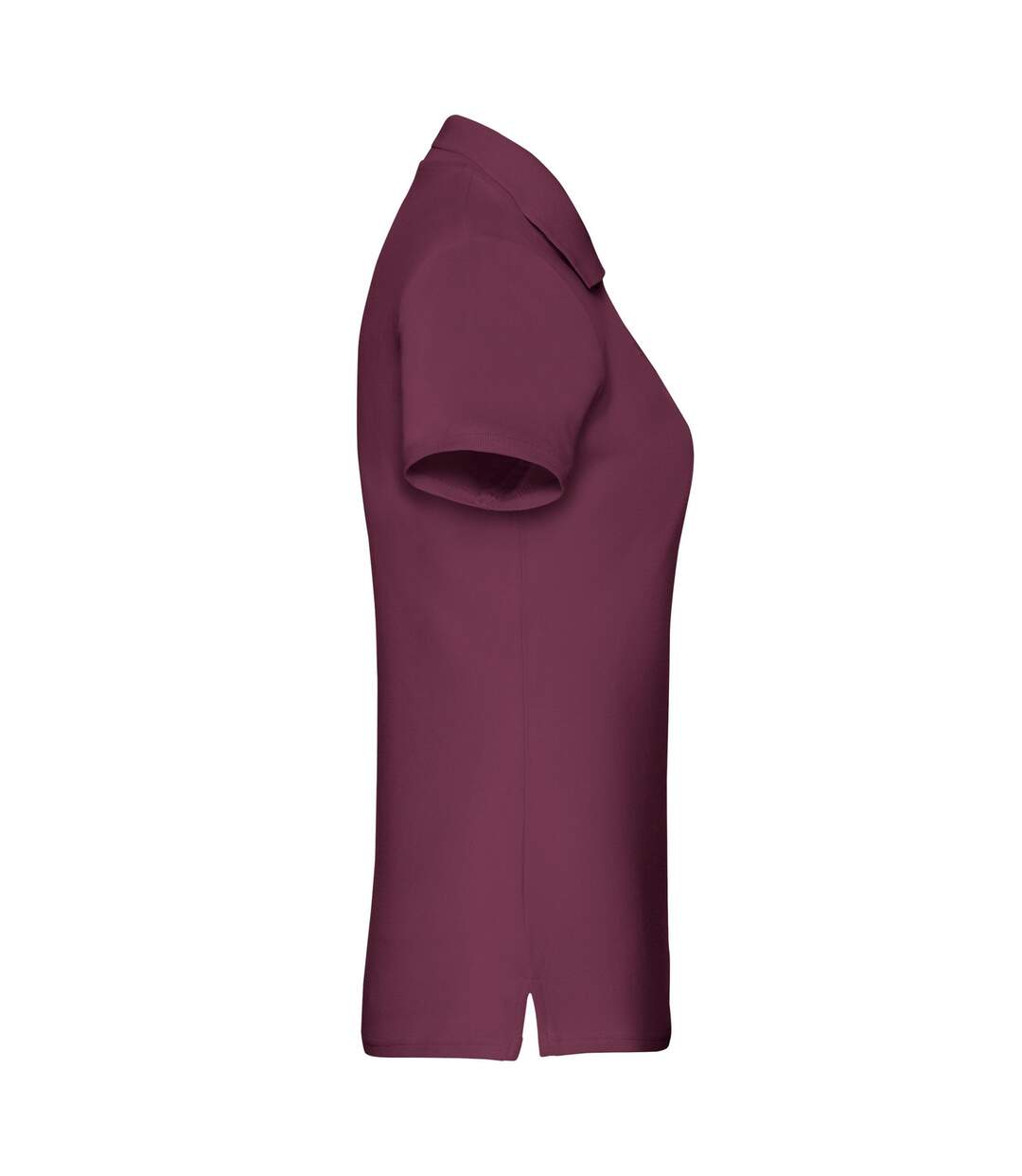 Polo Premium Femme Bordeaux Fruit Of The Loom-3