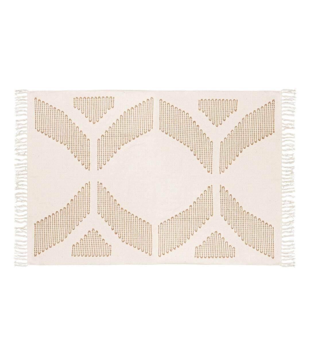 Tapis Brodé Inuit Dreams 120x170cm Blanc-1