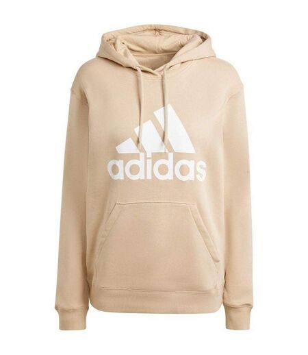Sweat À Capuche Essentials Femme Beige Crème Adidas
