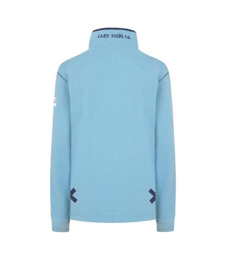 Sweat Femme Bleu Pâle Lazy Jacks