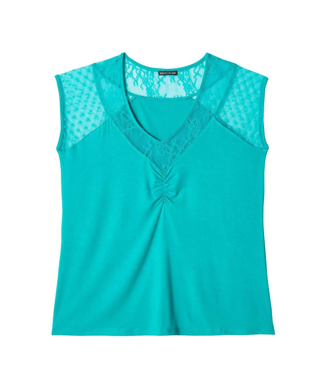 Top de pyjama turquoise Ukulele