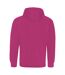 AWDis Just Hoods Adults Unisex Supersoft Hooded Sweatshirt/Hoodie (Hot Pink) - UTRW3926