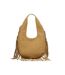 Sac Hobo Motif/style Clouté Taille Unique Marron Clair Firetrap-1