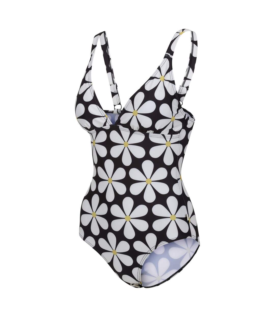 Maillot de bain 1 pièce orla kiely femme noir Regatta-4