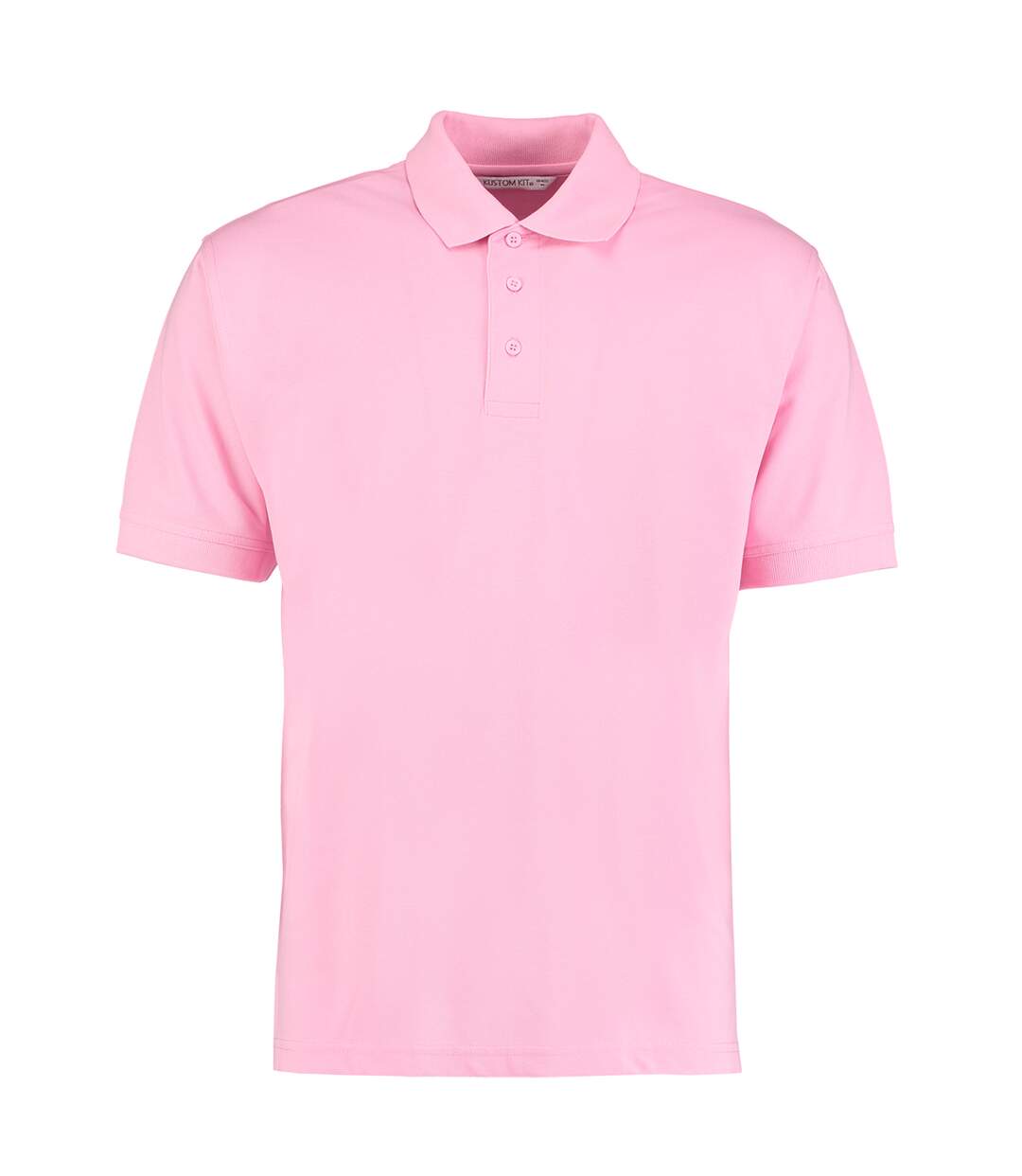 Polo à manches courtes homme rose Kustom Kit-1