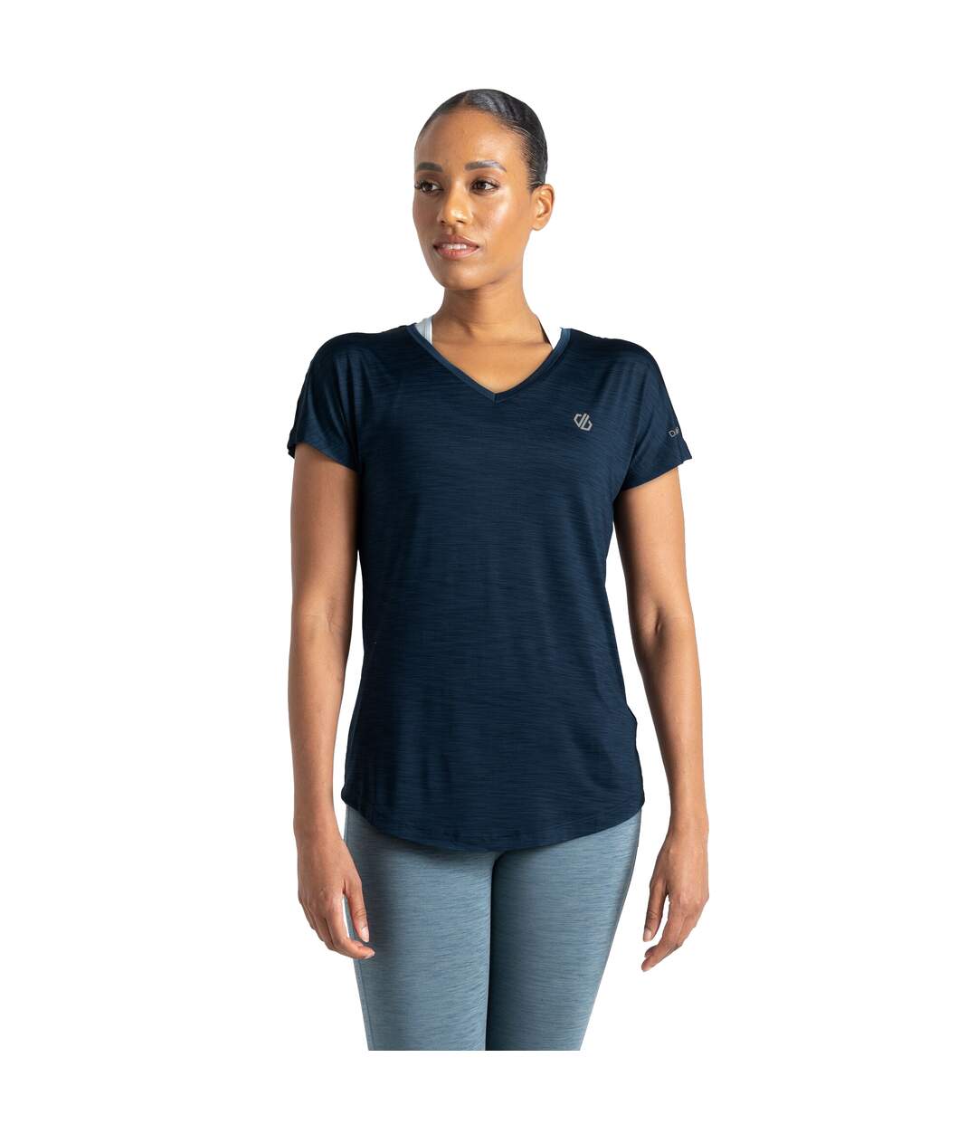 T-shirt De Sport Femme Denim Sombre Dare 2B-1