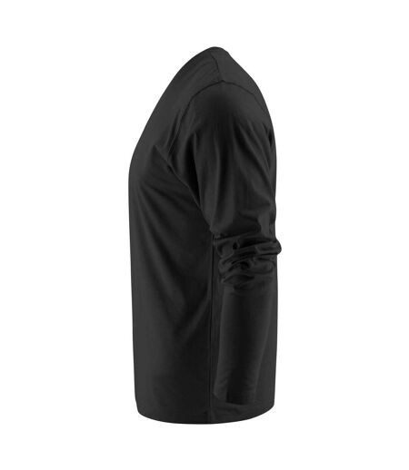 T-shirt Manches Longues Heavy Homme Noir Printer