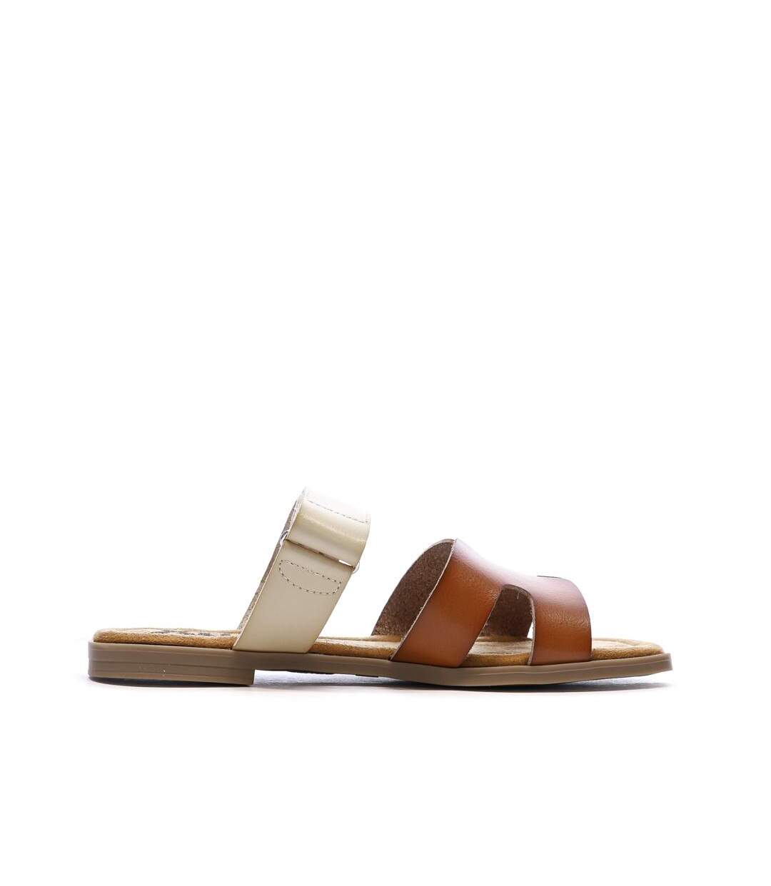 Claquettes camel femme xti 144120-2