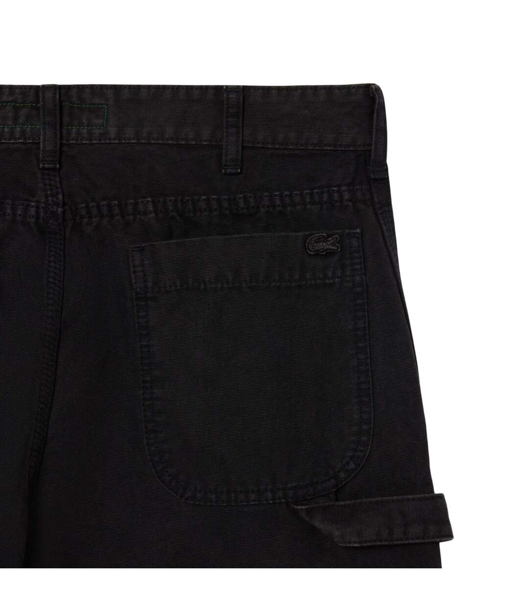 Pantalon Style Charpentier Homme Noir Lacoste-4