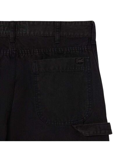 Pantalon Style Charpentier Homme Noir Lacoste