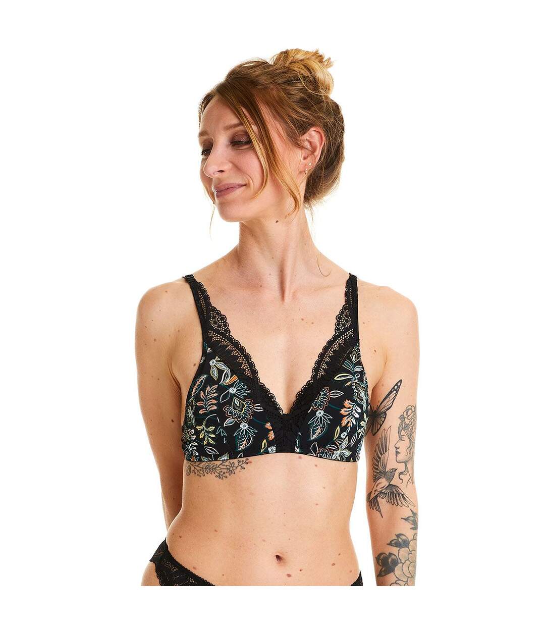 Soutien-gorge souple noir Ivresse