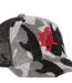 Casquette trucker imitation fourrure avec filet logo brodé Mountain Rock'n Free Life-3