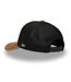 Casquette trucker avec filet bi-matière semi curved et patch Hatmaker Hatfield-3