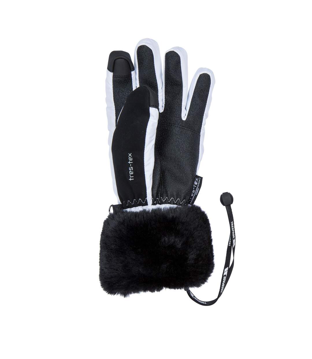 Gants yanki pour femme blanc Trespass-3