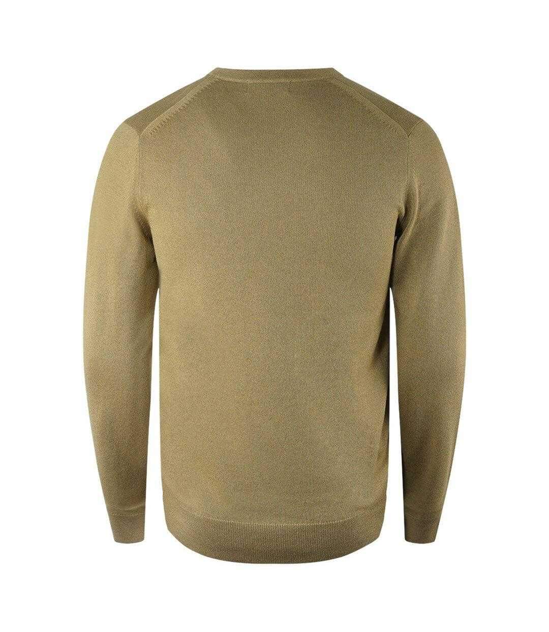 Pull Classic Homme Marron Clair Fred Perry-2