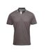 Polo Coolchecker Homme Gris Foncé Argenté Premier-1