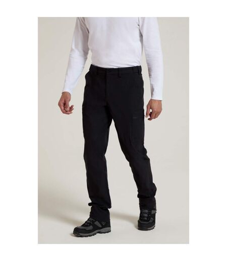 Pantalon cargo trek homme noir vif Mountain Warehouse