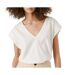 T-shirt ecru femme pepe jeans anabelle - l-1
