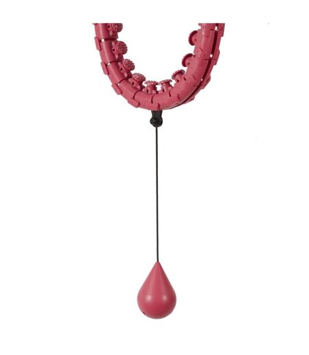 Cerceau de Fitness Réglable 128cm Rose