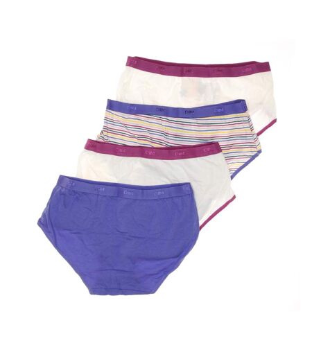 X4 boxers bleu/blanc femme dim eco - 36/38