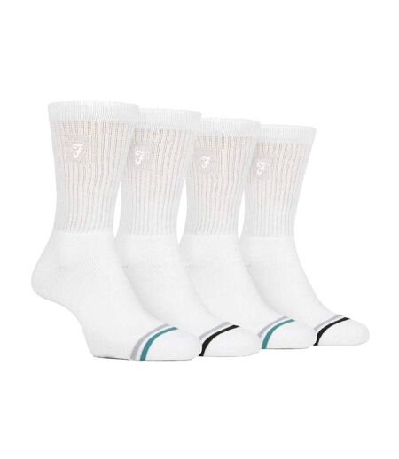 4 Pack Mens Bamboo Diabetic Friendly Leisure Socks