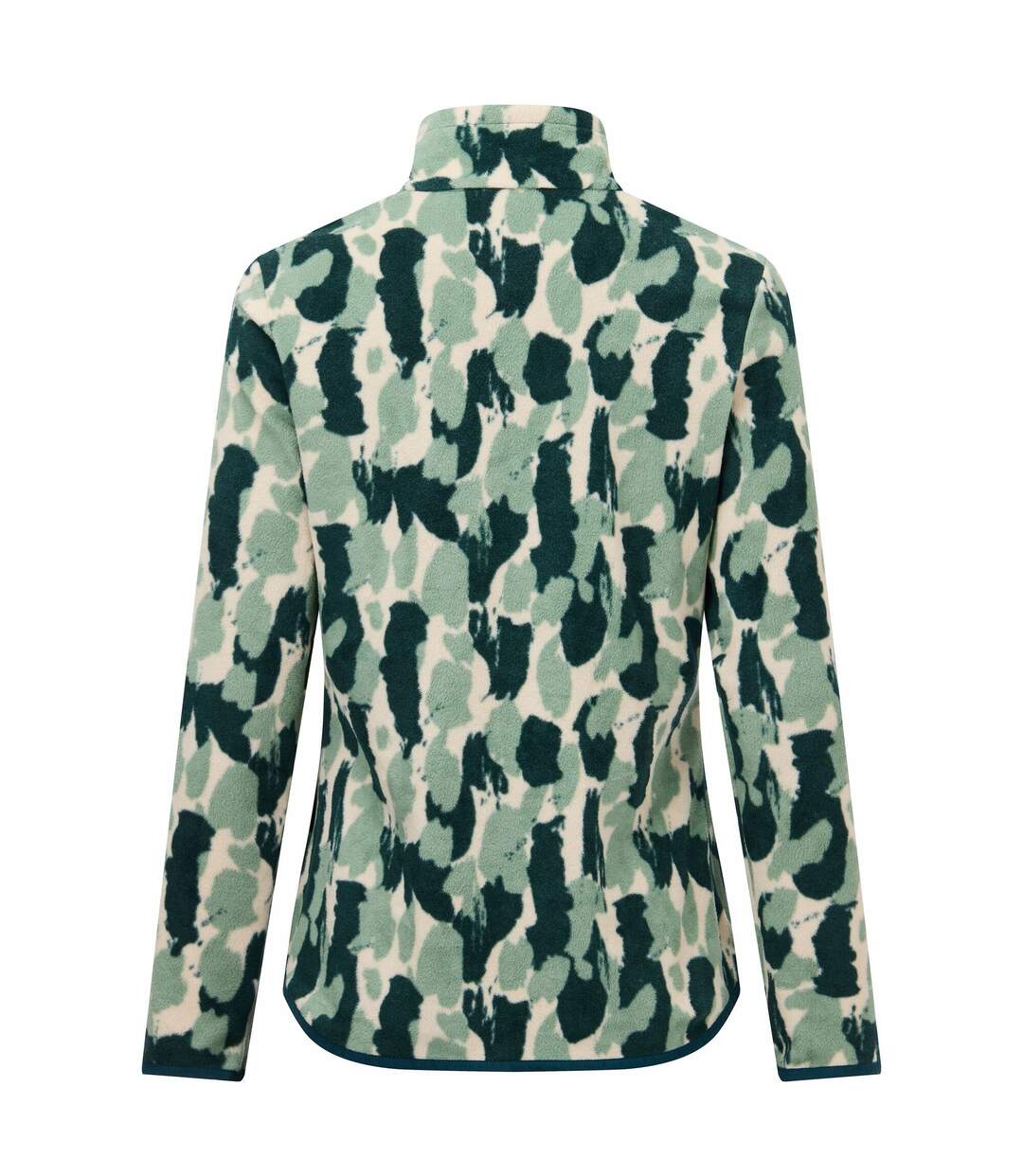 Haut Polaire Motif/style Coup De Brosse Margot Femme Vert Forêt Regatta-3
