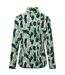 Haut Polaire Motif/style Coup De Brosse Margot Femme Vert Forêt Regatta-3