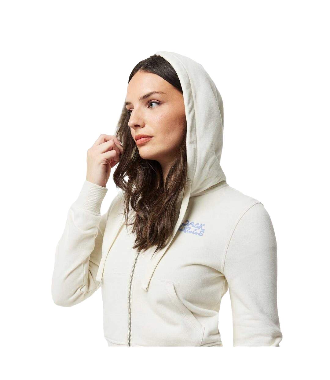 Veste À Capuche Femme Vieux Blanc Jack Wills-4