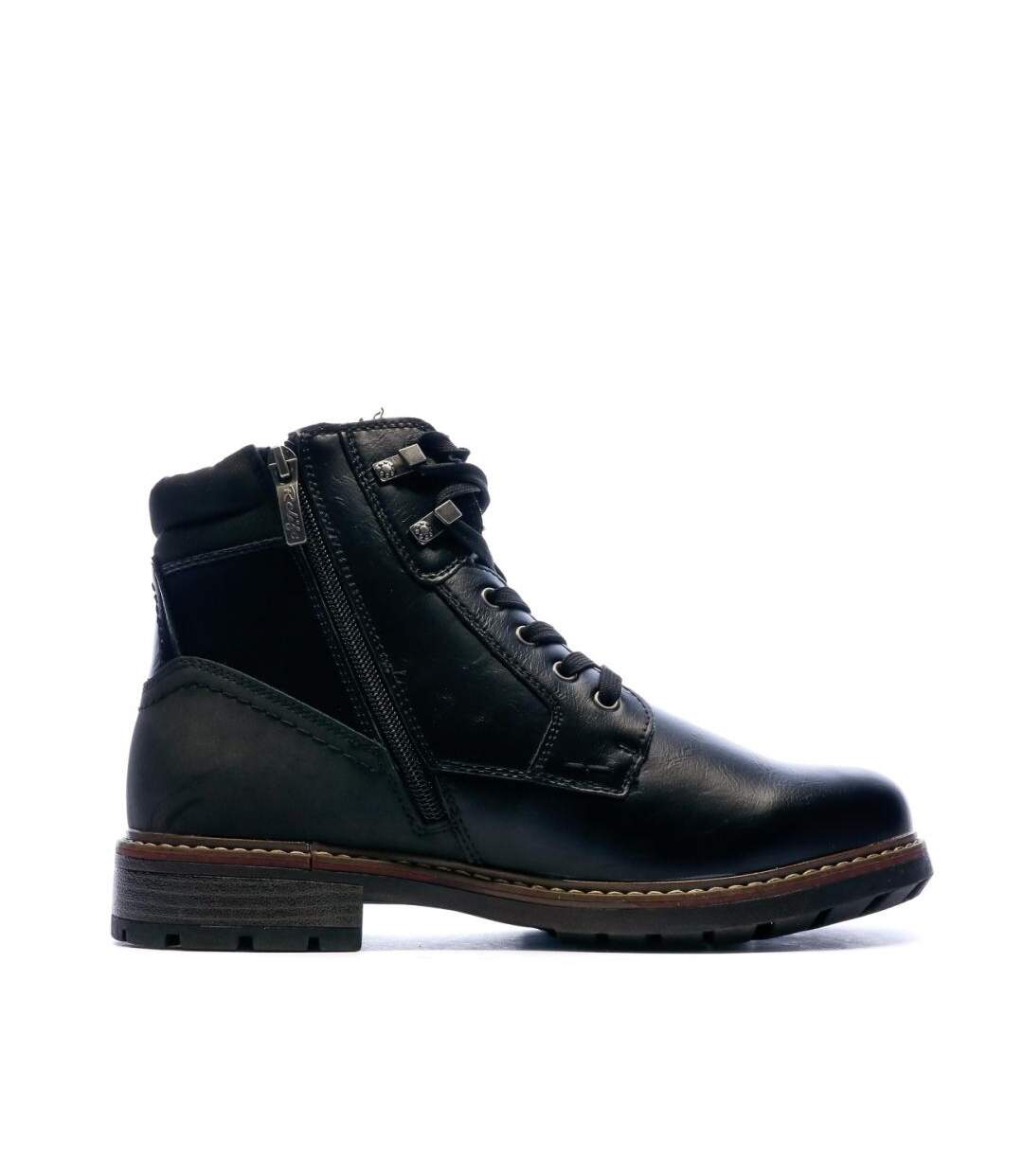 Bottines noir homme relife joymen-2