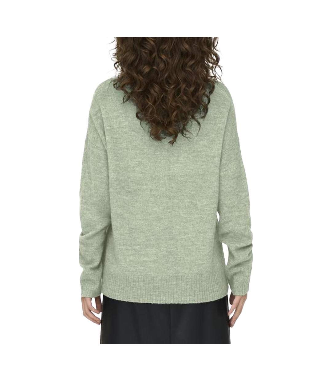 Pull Vert clair Femme JDY Elanora - L-2