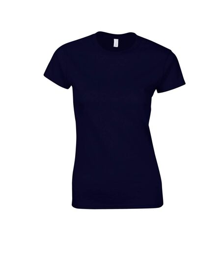 Gildan Womens/Ladies Softstyle Ringspun Cotton T-Shirt (Navy)