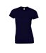 T-shirt softstyle femme bleu marine Gildan