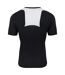 Unisex Adult Elite V Neck Base Layer Top Black Umbro-2