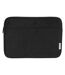 Joey canvas recycled 2l laptop sleeve one size solid black Unbranded