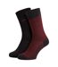 Lot De 2  Chaussettes Motif/style Pied-de-poule Homme Anthracite Boss-4