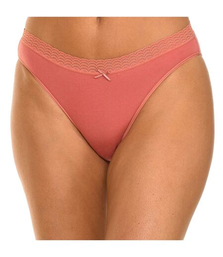 Pack-2 Eco-Dim panties with matching interior lining D09AJ women's sustainable and comfortable design for everyday