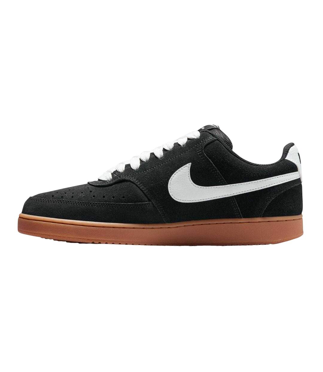 Baskets Court Vision Homme Noir Blanc Marron Pâle Nike-2
