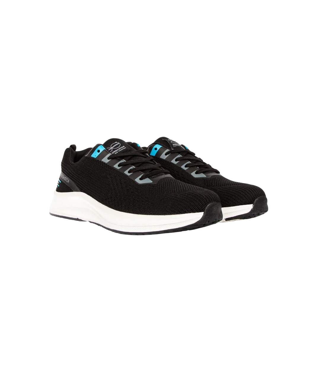Baskets Rivas Homme Noir Crosshatch-1